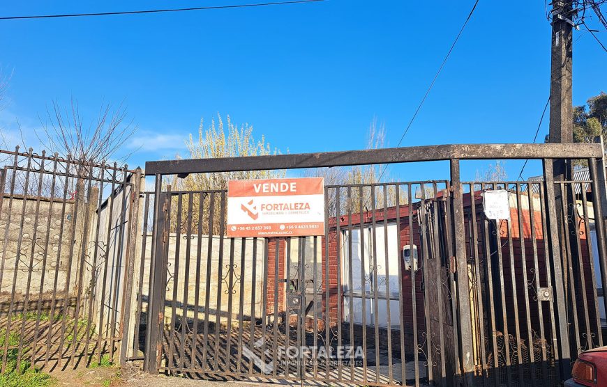Terreno con Casas Sector Trómen Av. Luis Durand, Temuco