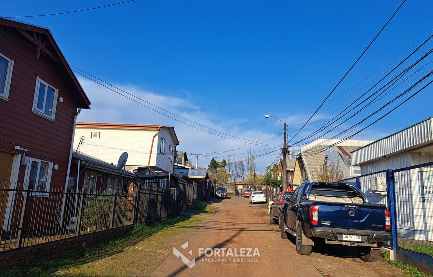 Terreno con Casas Sector Trómen Av. Luis Durand, Temuco