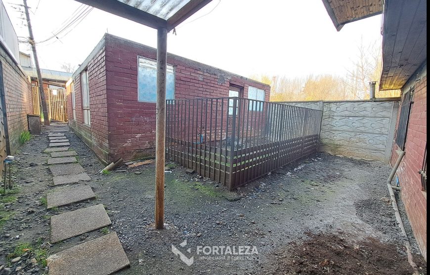 Terreno con Casas Sector Trómen Av. Luis Durand, Temuco