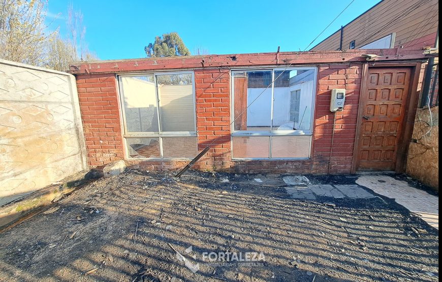 Terreno con Casas Sector Trómen Av. Luis Durand, Temuco