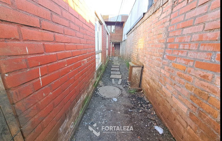 Terreno con Casas Sector Trómen Av. Luis Durand, Temuco