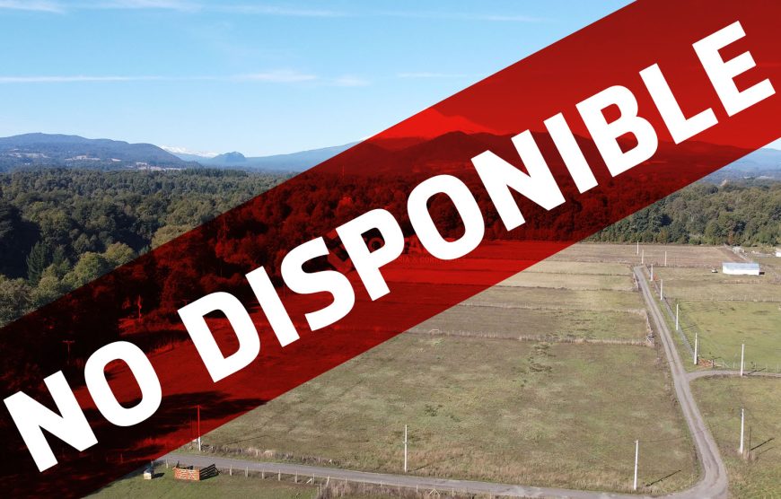 Parcela N1 Santa Carolina Cherquenco, Vilcún