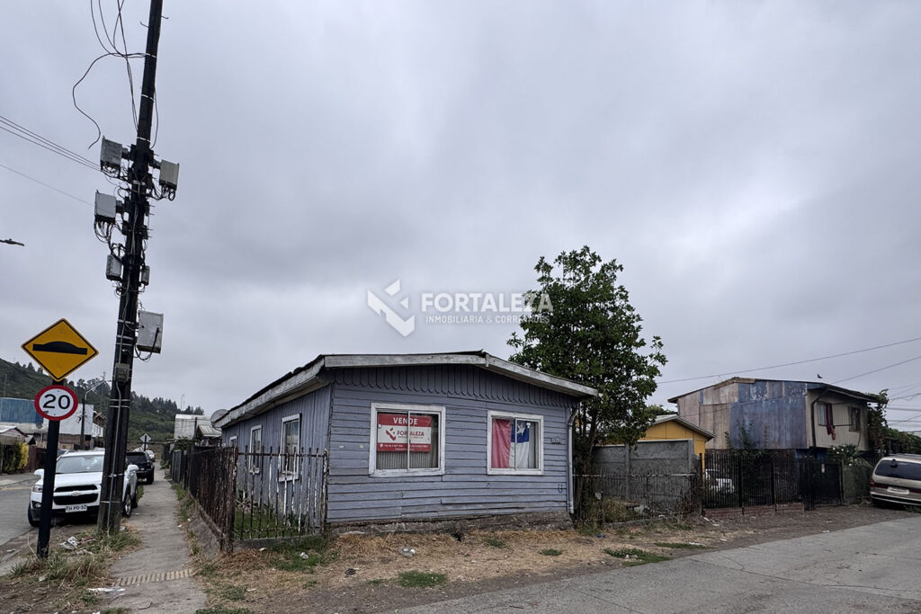 Terreno con casa Villa Matta Sur, Temuco